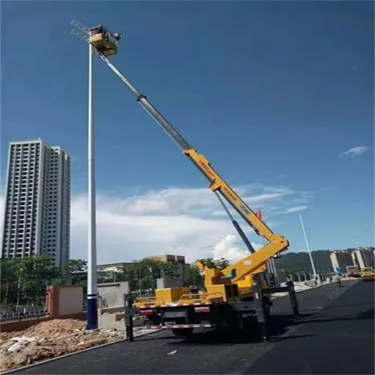 平山县维修路灯的曲臂升降车出租